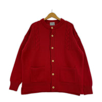 その他トップス M Le Tricoteur カーデ 40 レッド