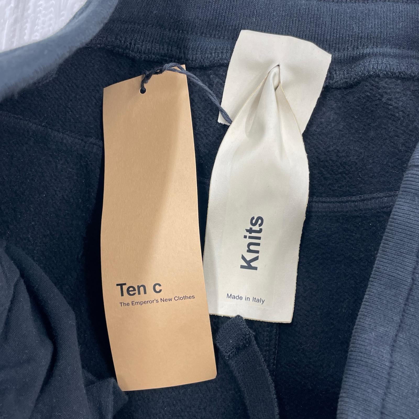 その他トップス W TEN C PANTALONE A06455 スウェット M ブラック