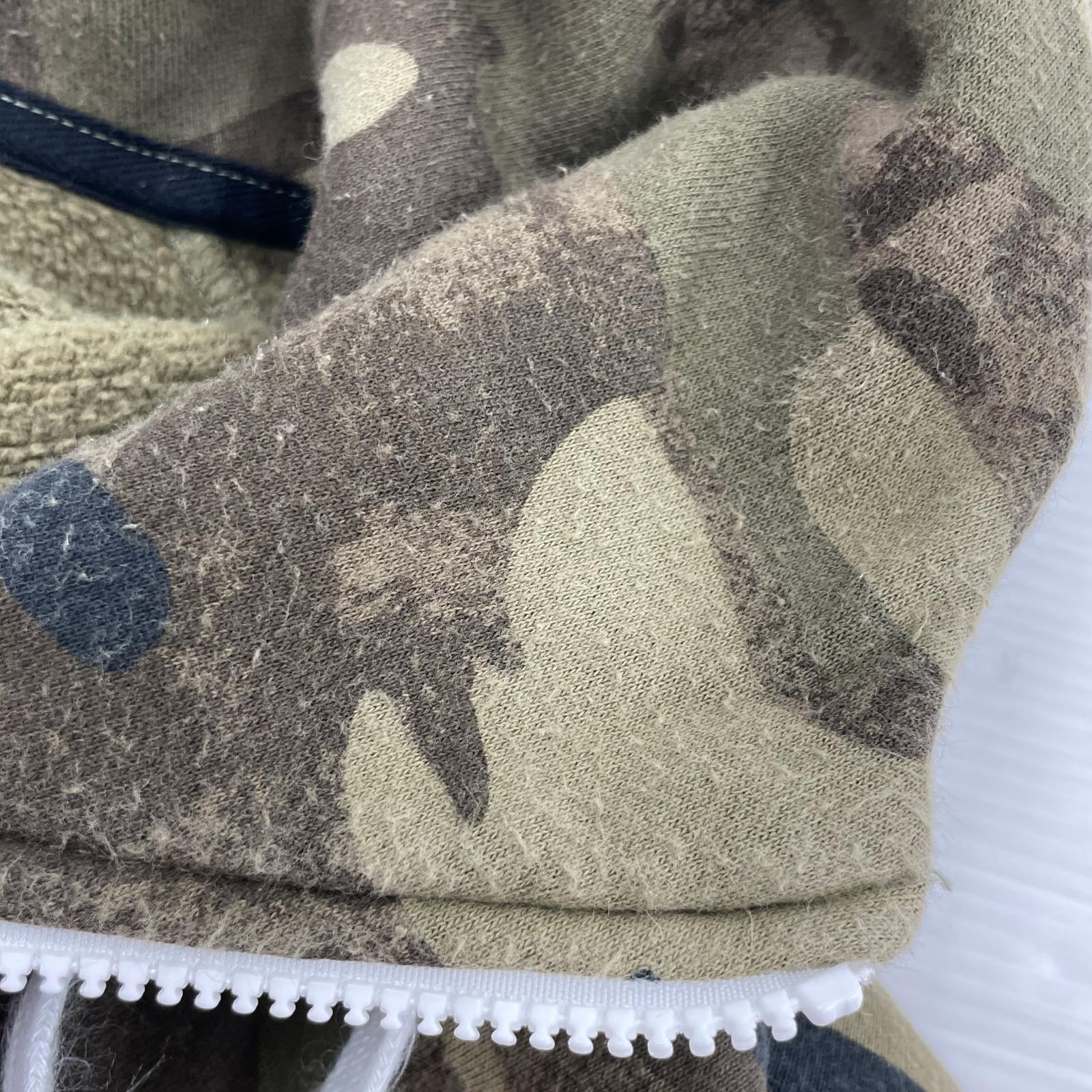 パーカー 21FW NOVELTY REVIEW F/Z HOODIE XL 総柄