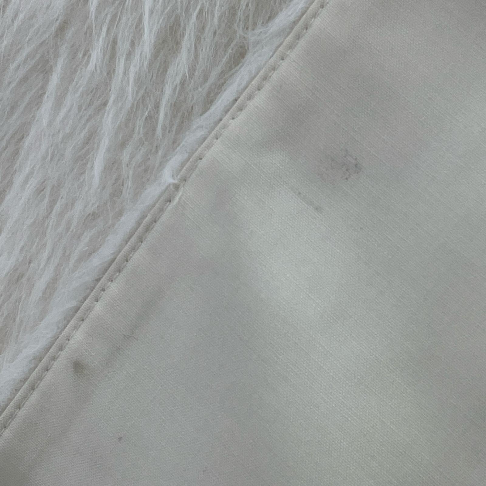 その他トップス EFFE BEAMS アルパカ シャギー ノーカラーコー ベージュ