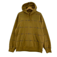 パーカー 22AW/Script Stripe Hooded Sweatshirt/M/CML M ブラウン
