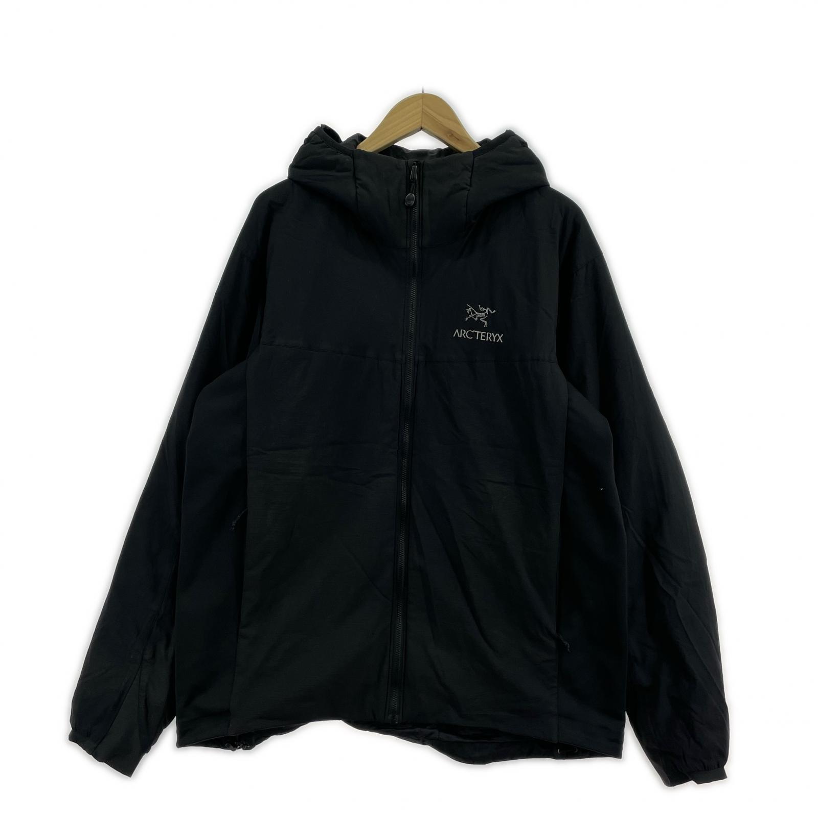 ダウンジャケット ARC'TERYX ATOM LT HOODY 黒 L L ブラック