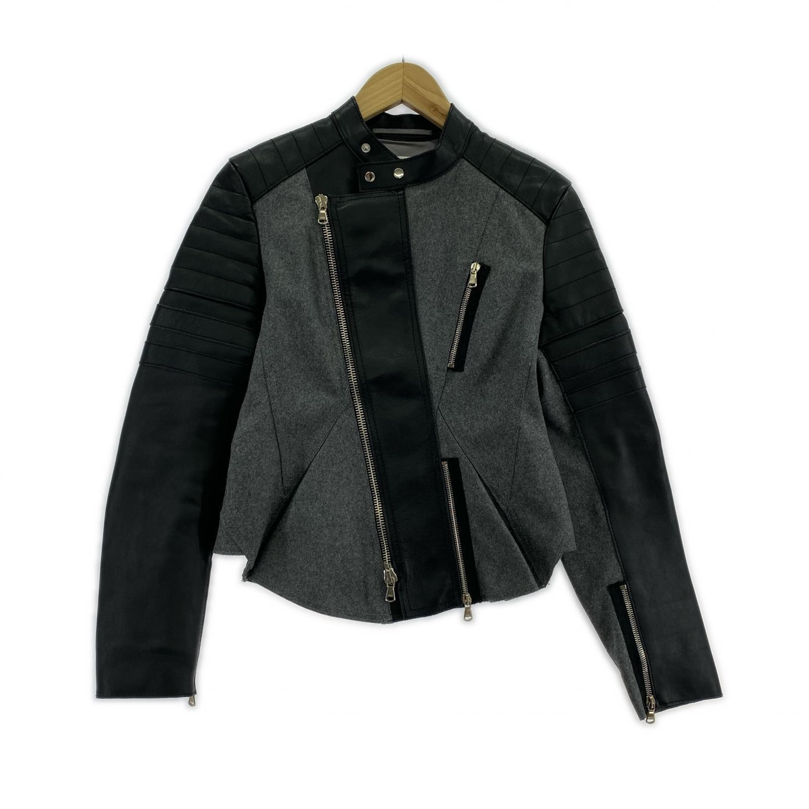 その他トップス W 31 PHILLIP LIM シングルライダース 0 グレー