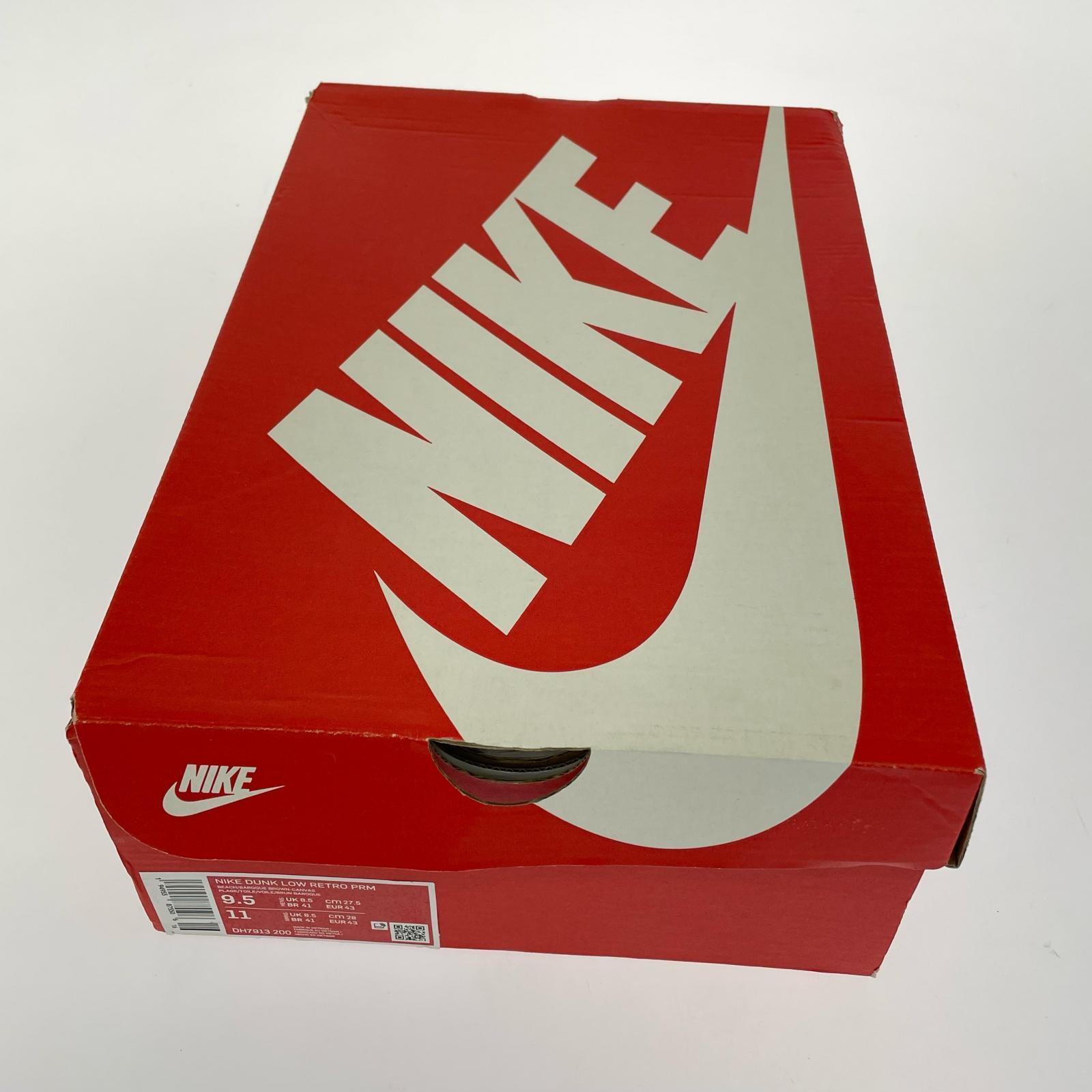 その他靴 S-NIKE ダンクロウレトロPRM DH7913-200 27.5cm (US9 1/2 UK9 EU45) ブラウン
