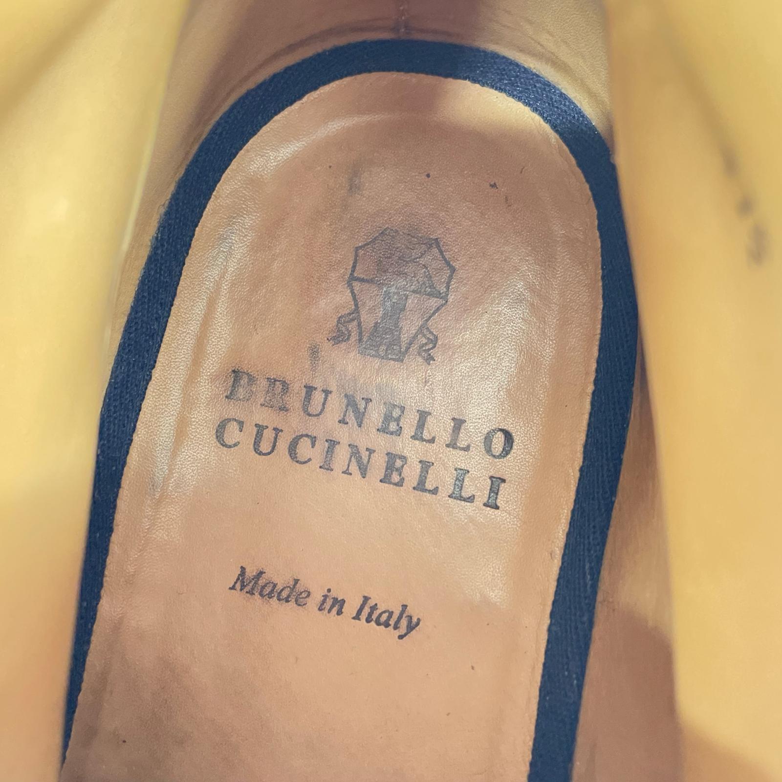 その他靴 BRUNELLO CUCINELLI スウェードチャッカブーツ ブラウン