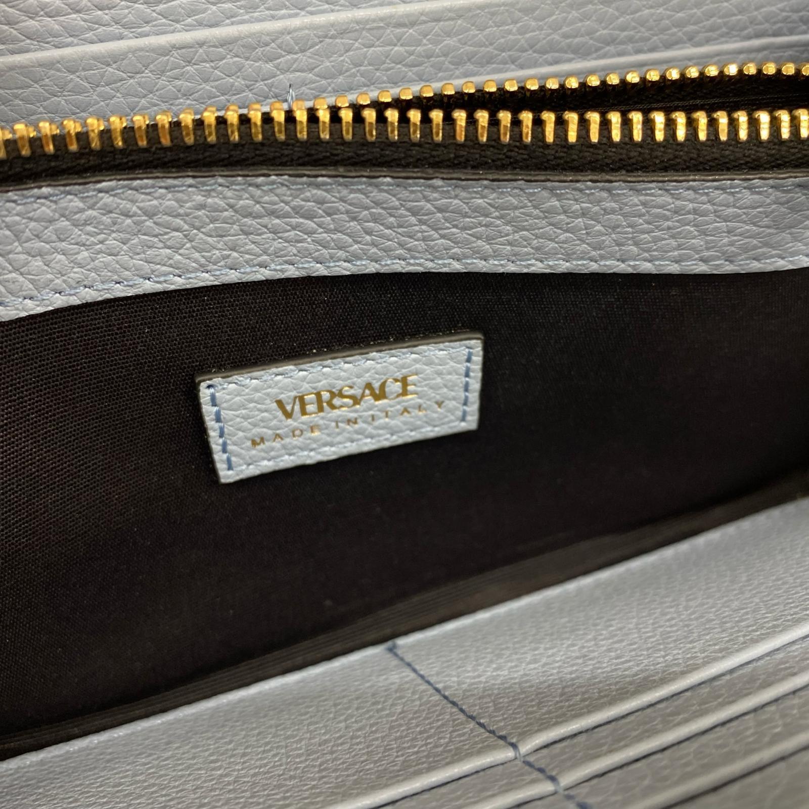 ヴェルサーチ 1006263 ラウンドファスナー長財布