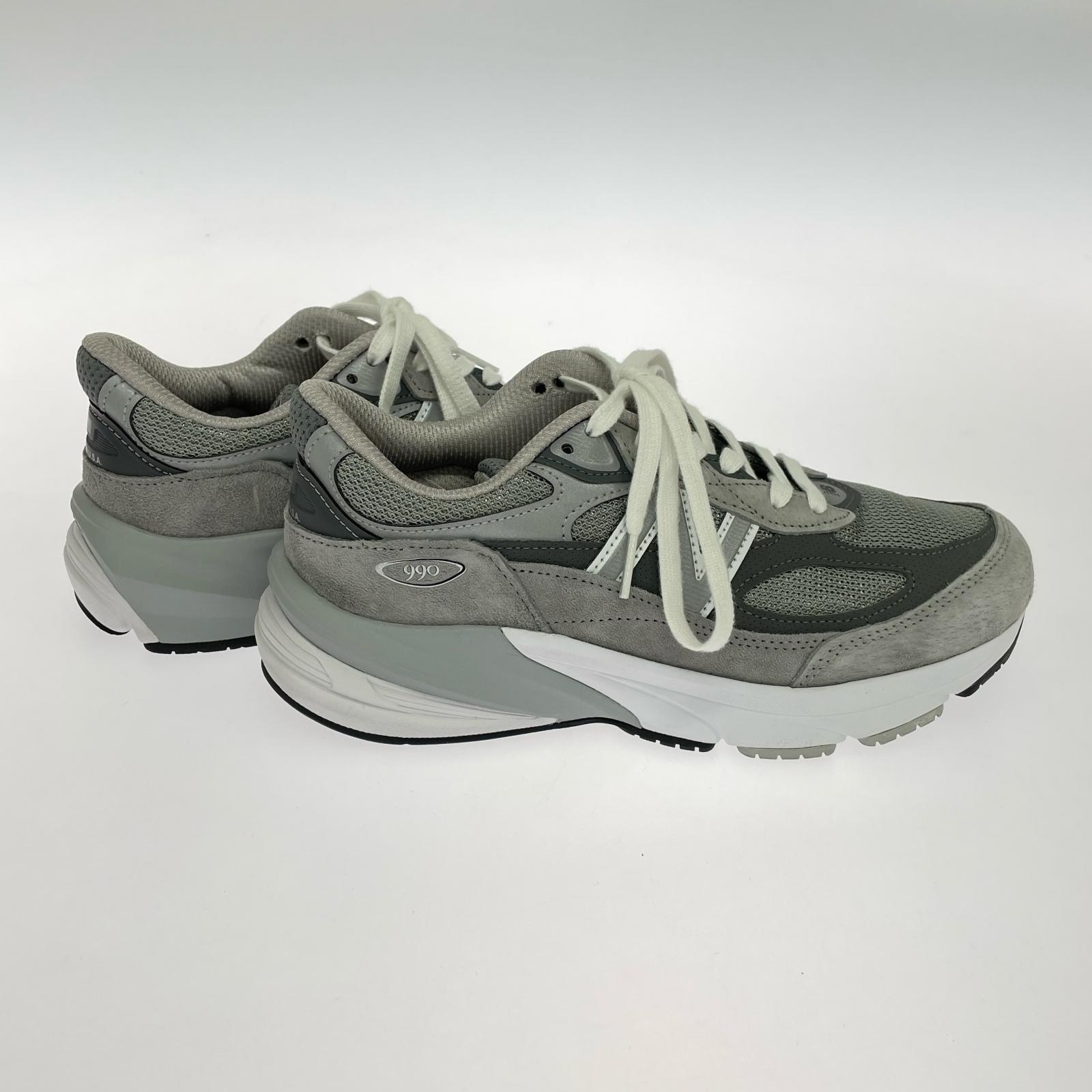スニーカー NEW BALANCE USA製 W990GL6 24㎝ 24cm (US6 UK5 1/2 EU38) グレー