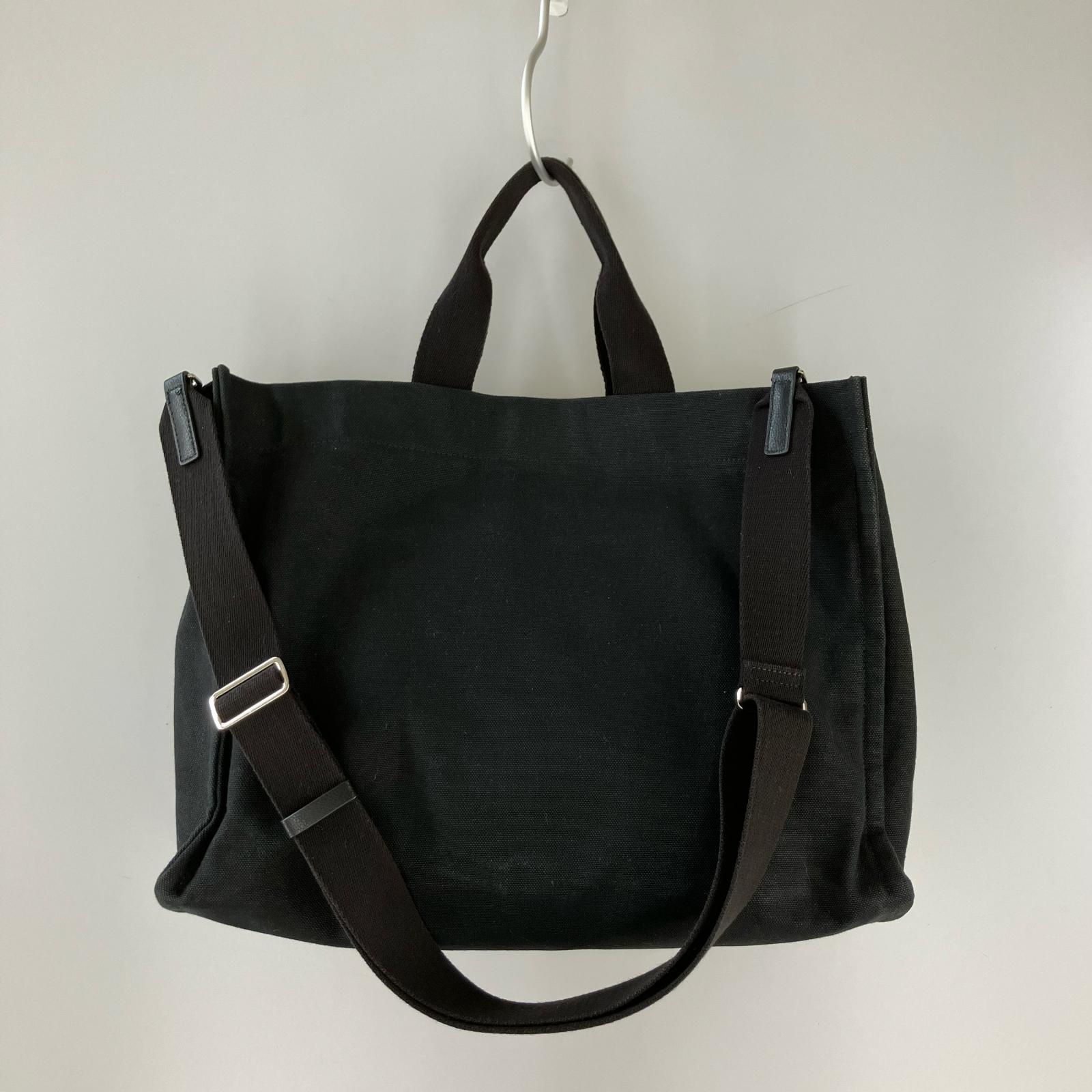 その他バッグ agnes b TAS11-02 2WAYキャンバストート ブラック