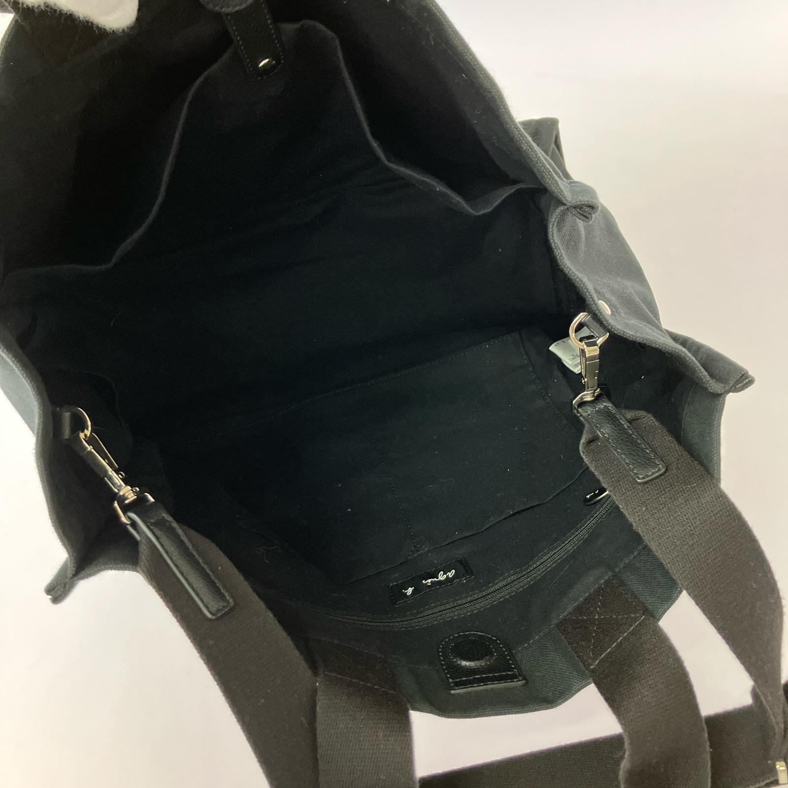 その他バッグ agnes b TAS11-02 2WAYキャンバストート ブラック