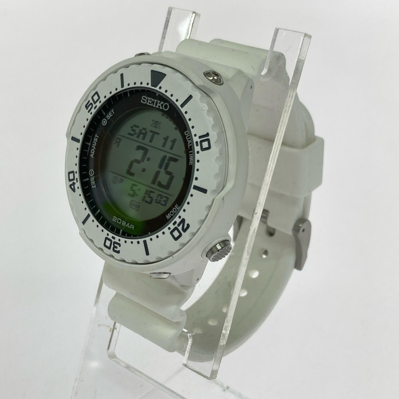 腕時計 SEIKO PROSPEX FIELDMASTER S802-00B0 ホワイト