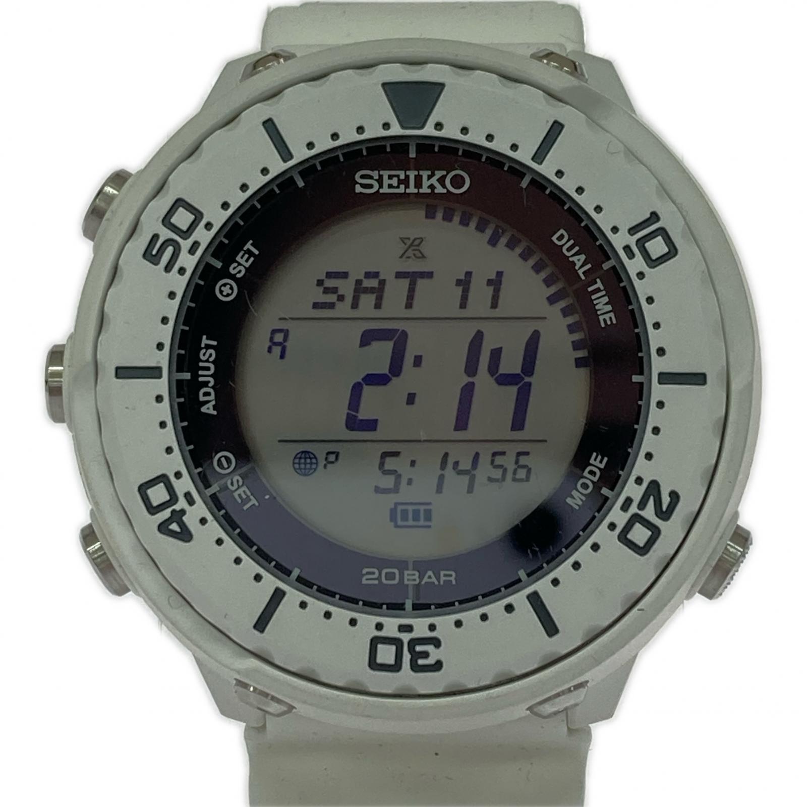腕時計 SEIKO PROSPEX FIELDMASTER S802-00B0 ホワイト