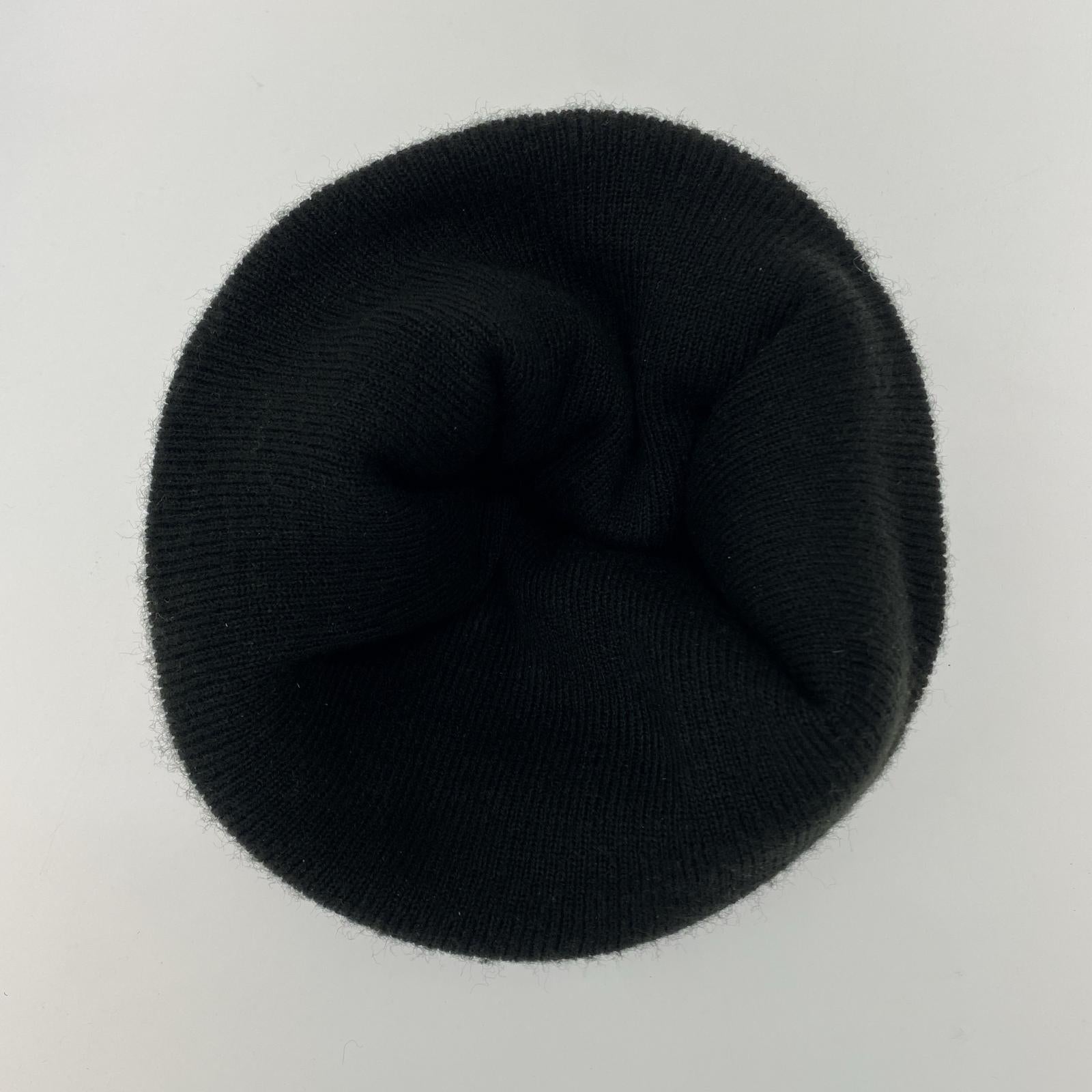 ニットキャップ 23SS Motion Logo Beanie ブラック