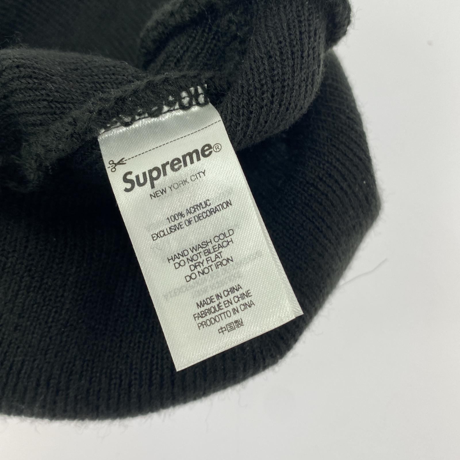 ニットキャップ 23SS Motion Logo Beanie ブラック