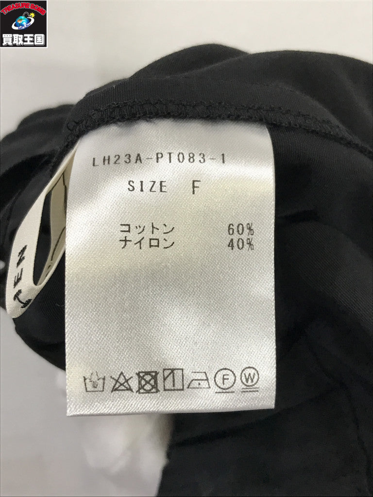 パンツ ハイカウントグログランスカートパンツ