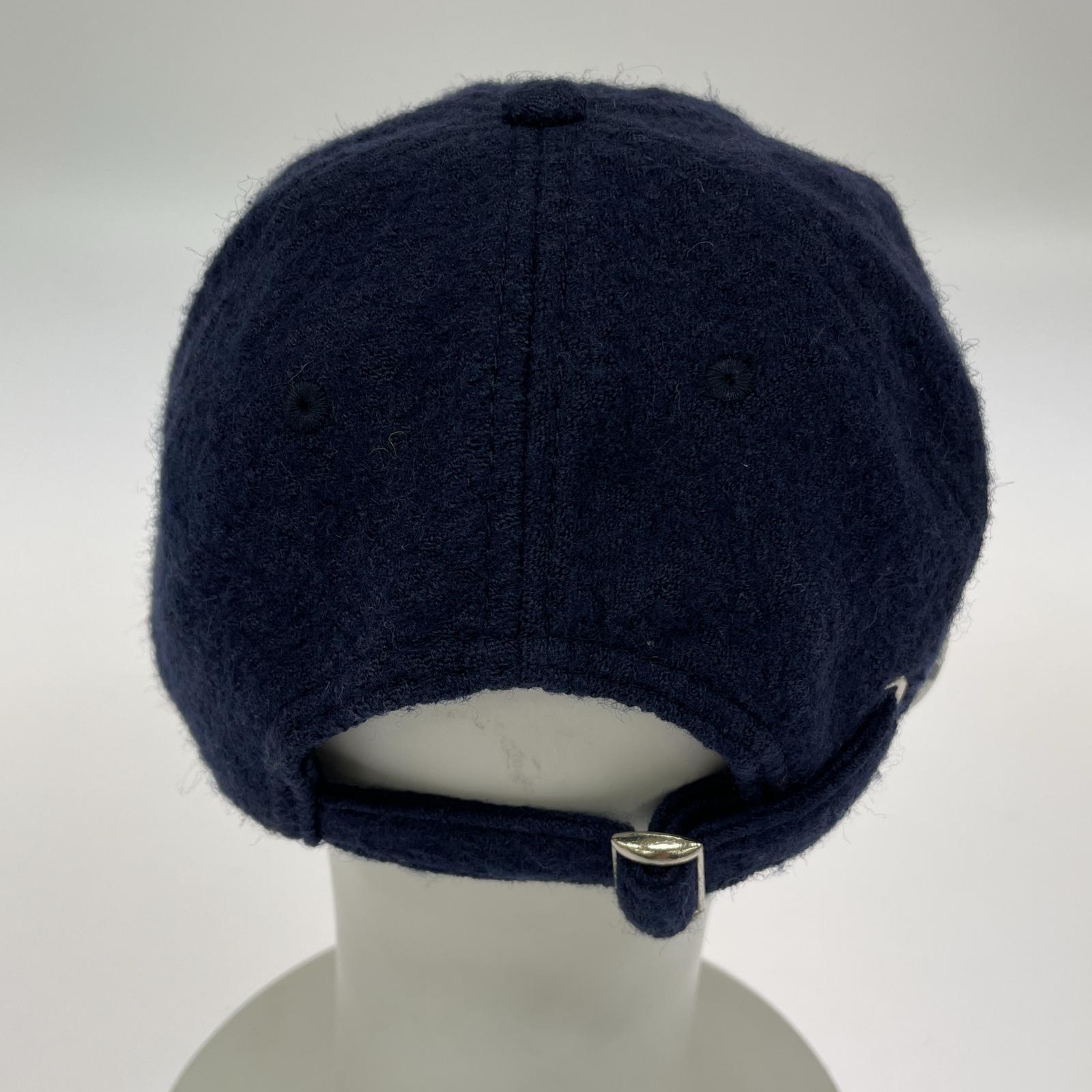 キャップ Boiled Wool Stock Logo Strapback Cap