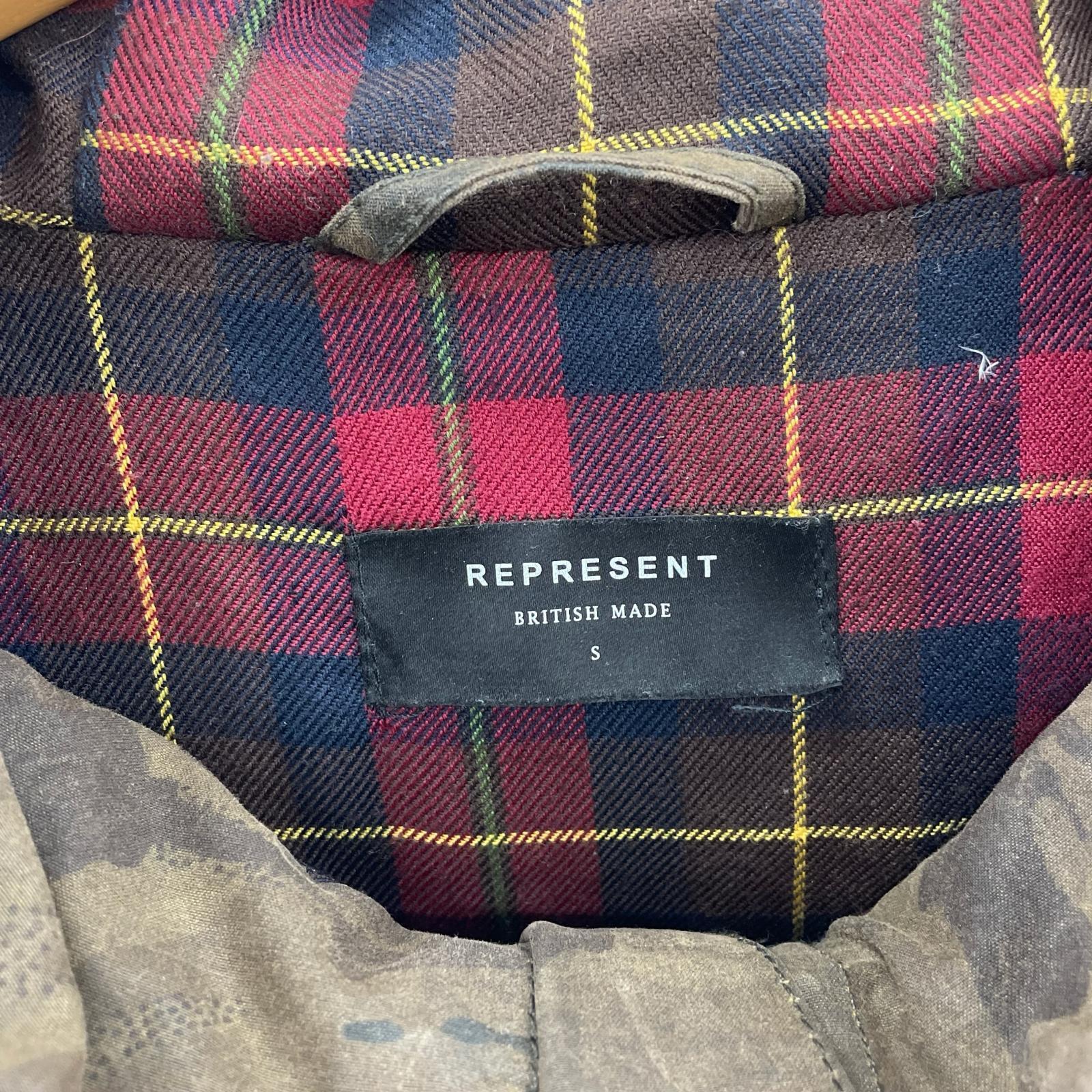 ジャケット REPRESENT オイルドジャケット (S) S ブラウン