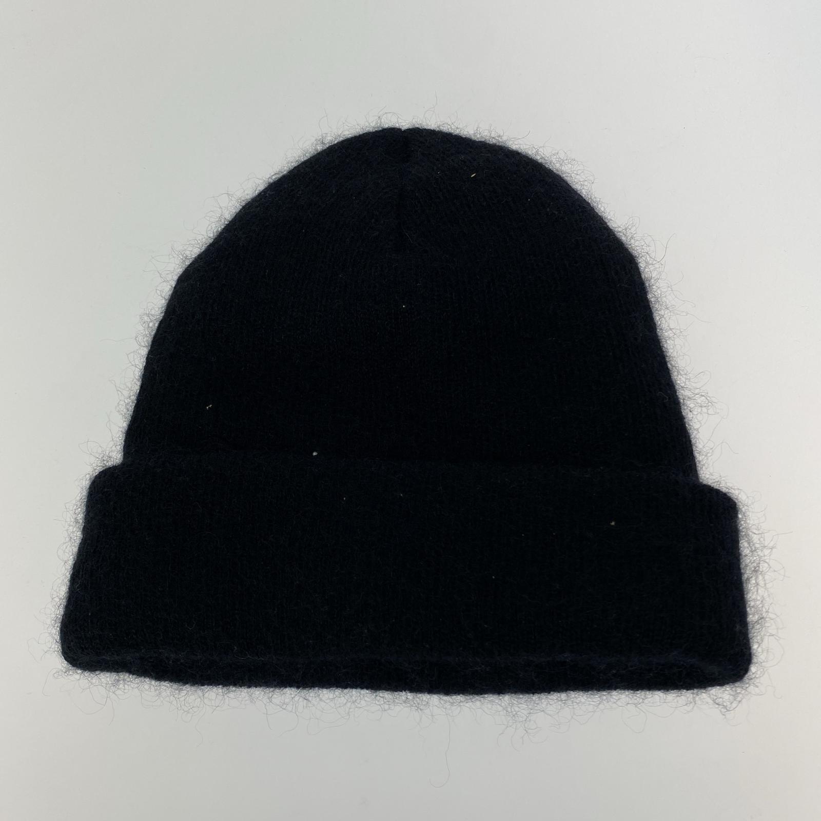 ニットキャップ 20aw Mohair Beanie ブラック