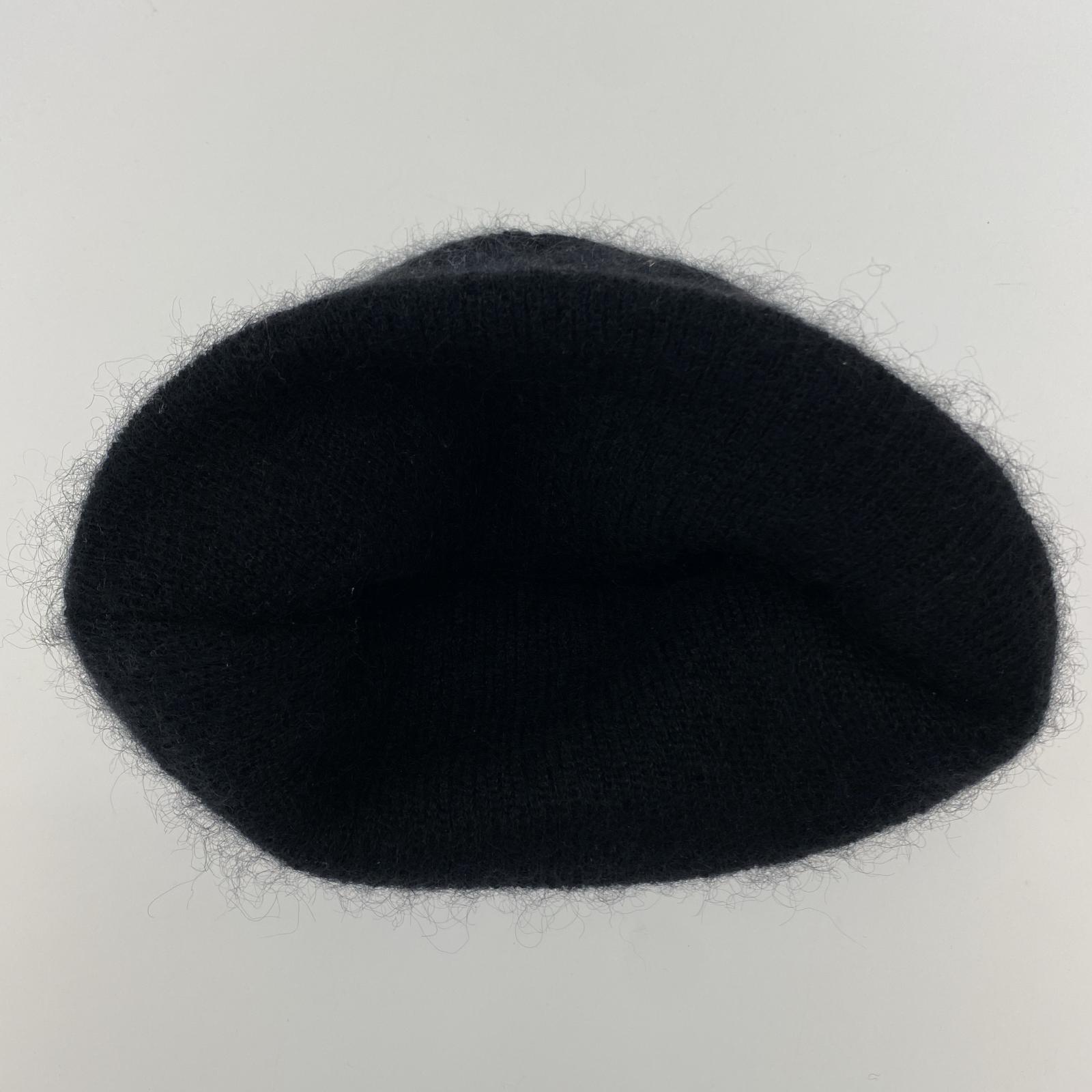 ニットキャップ 20aw Mohair Beanie ブラック