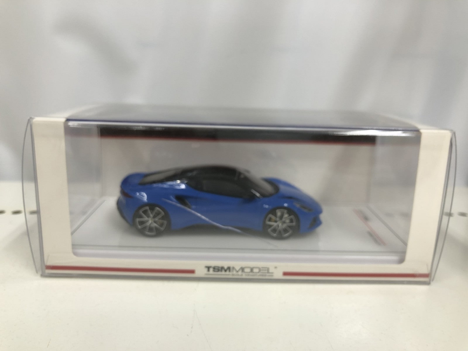 TSM 1/43 ロータス エミーラ セネカブルー スケールカー