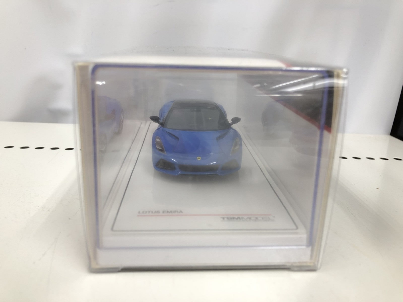 TSM 1/43 ロータス エミーラ セネカブルー スケールカー