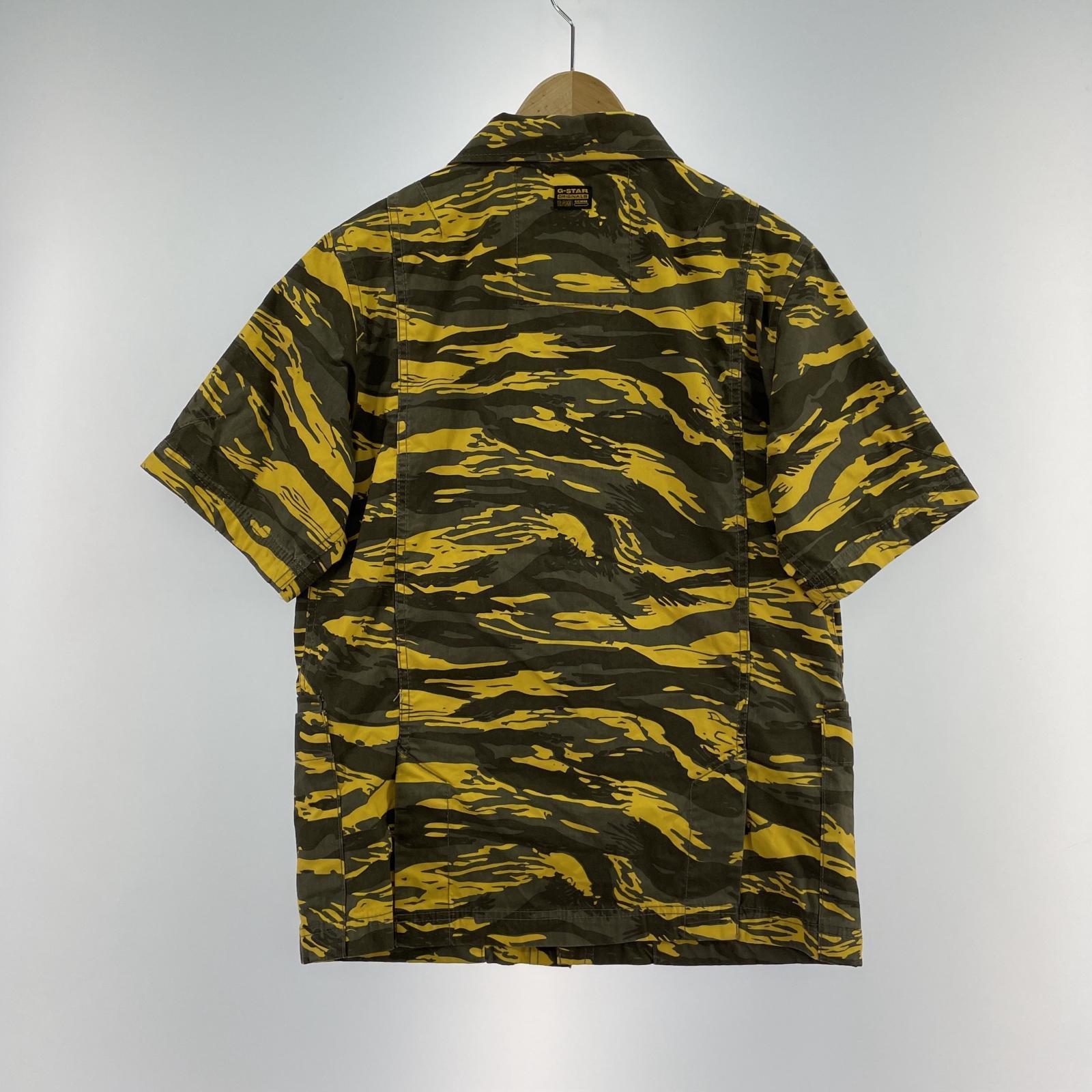 半袖シャツ R-3N SLIM OVERSHIRT ALLOVER XS