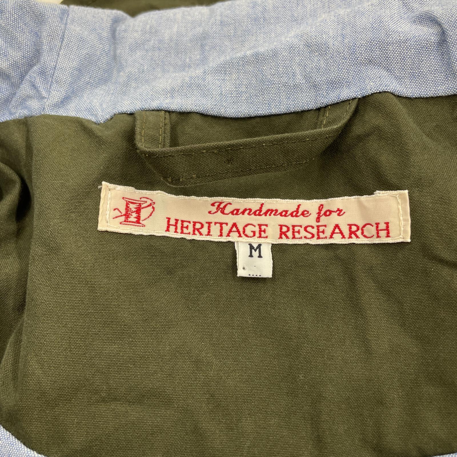 マウンテンパーカー HERITAGE RESEARCH (M) タイガーカモ M マルチカラー