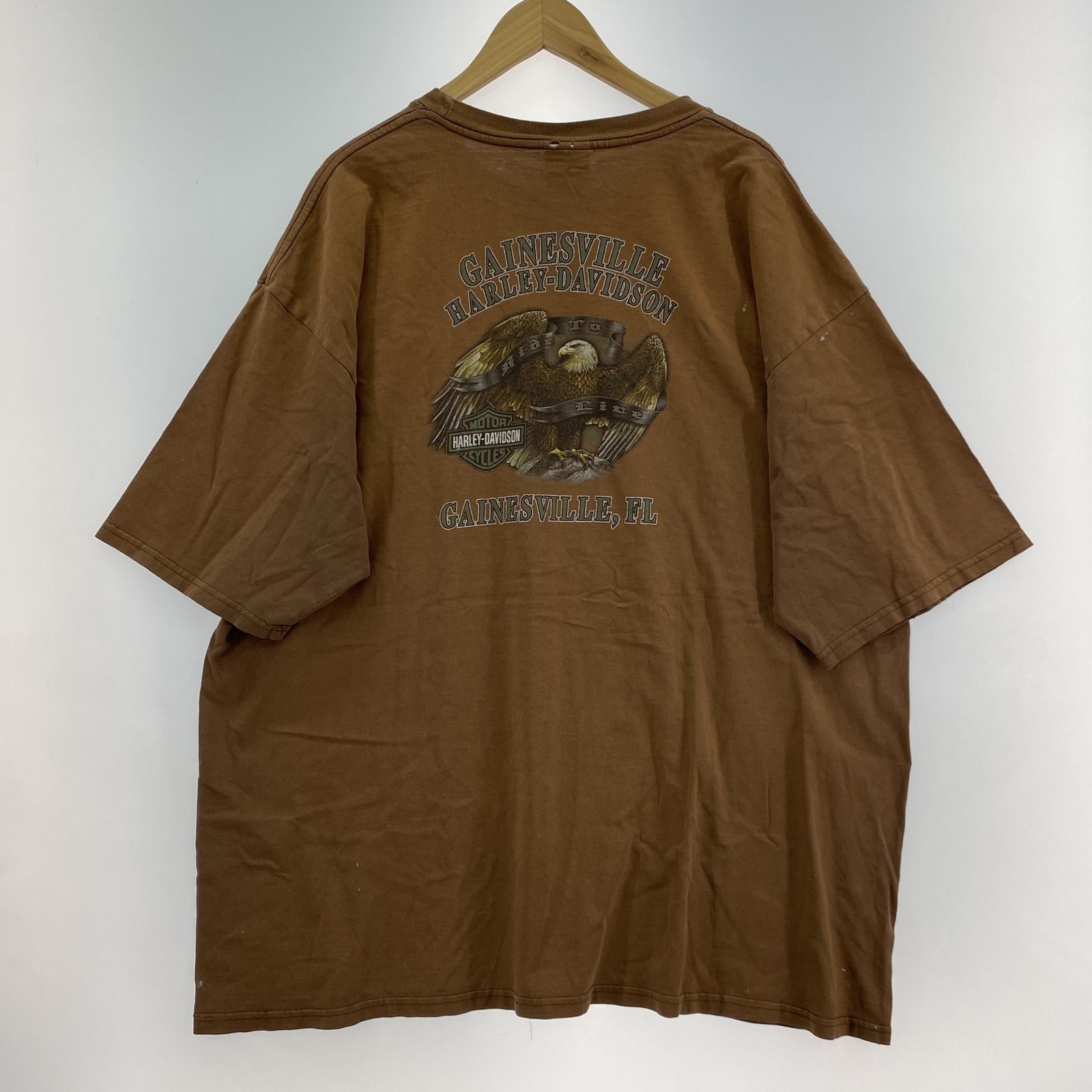 半袖Tシャツ ペンキ S/S Tee size3XL ブラウン