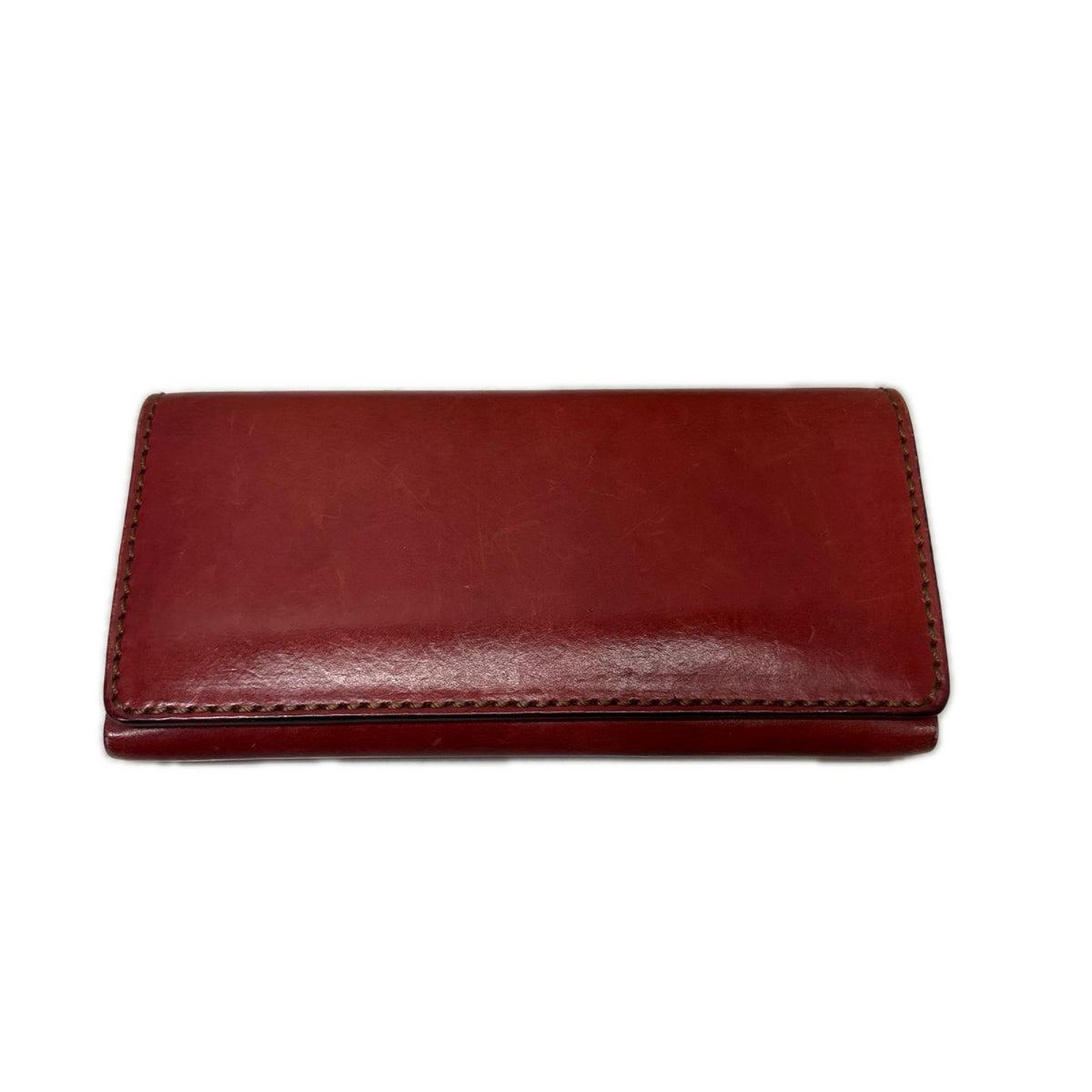 長財布 ヘルツ レザー長財布 レッド