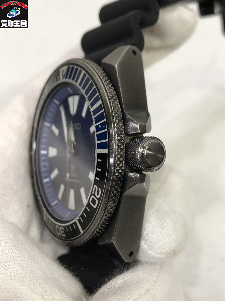 腕時計 PROSPEX ダイバーズ200m ブルーサムライ