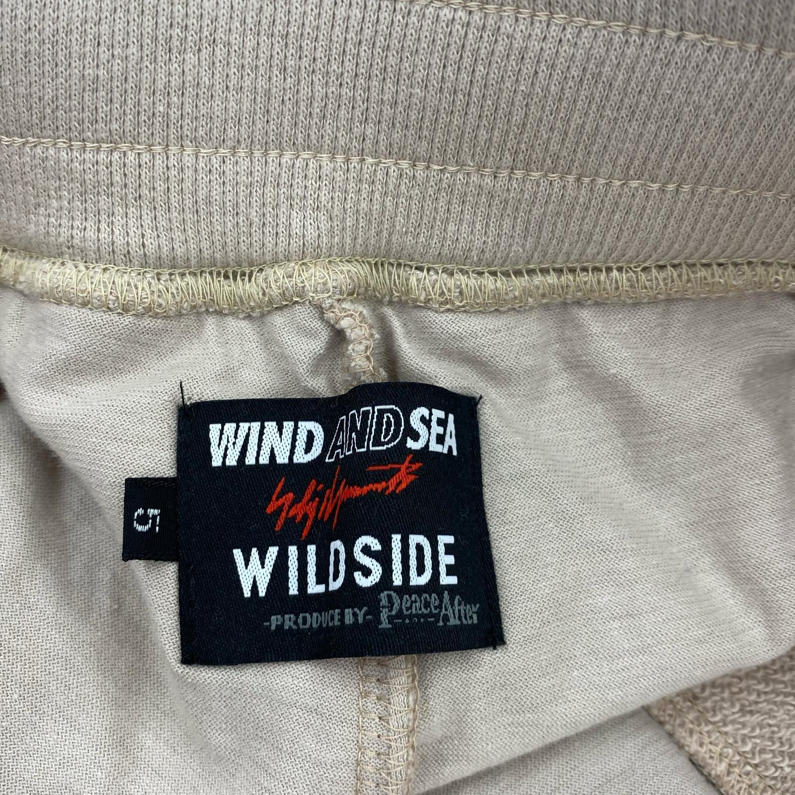 パンツ ×WILDSIDE YOHJI YAMAMOTO Damage Cutting Sweat Pants 5 5 ベージュ