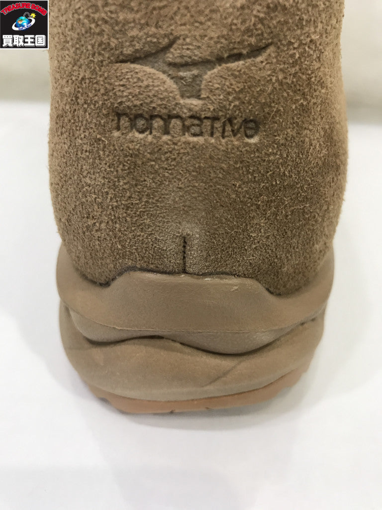 スニーカー nonnative×MIZUNO WAVE MUJIN