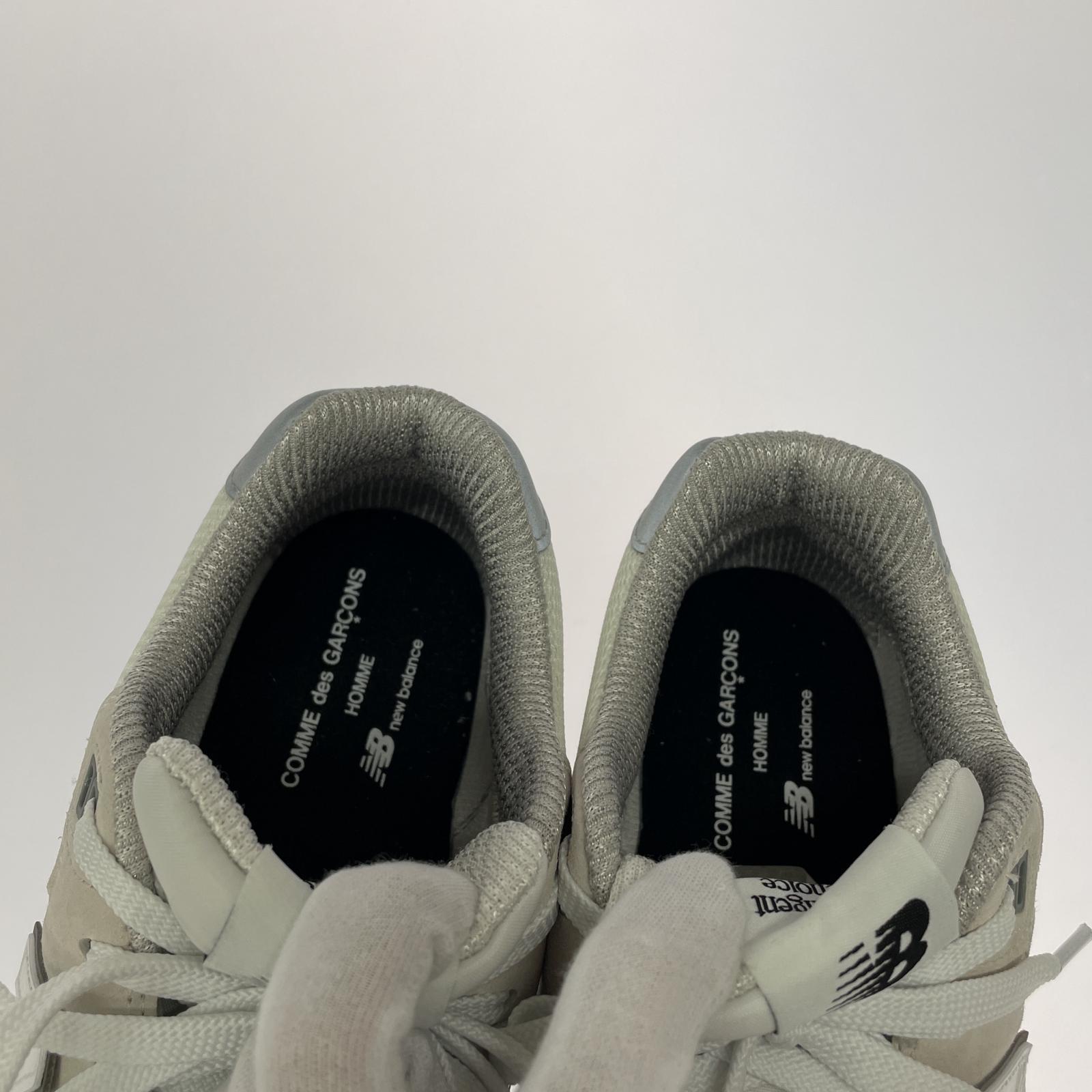 スニーカー COMME des GARCONS×NEW BALANCE 28cm (US10 UK9 1/2 EU46) ホワイト