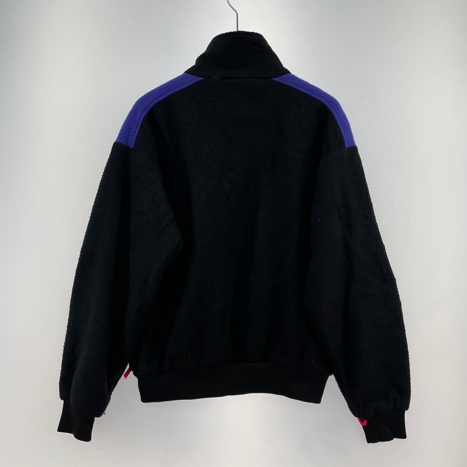 ジャケット Columbia 90s フリースジャケット M BLK M ブラック