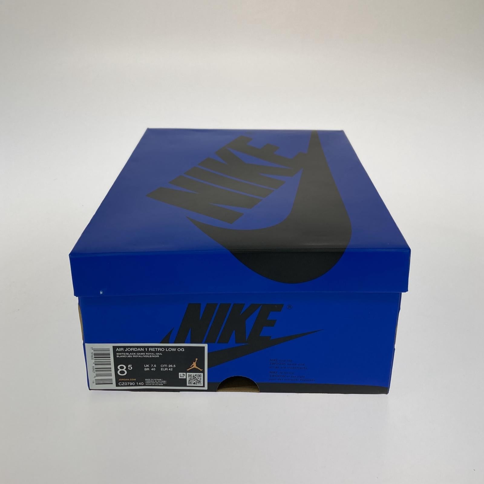 スニーカー AIR JORDAN 1 LOW Game Royal(26.5) 26.5cm (US8 1/2 UK8 EU43)
