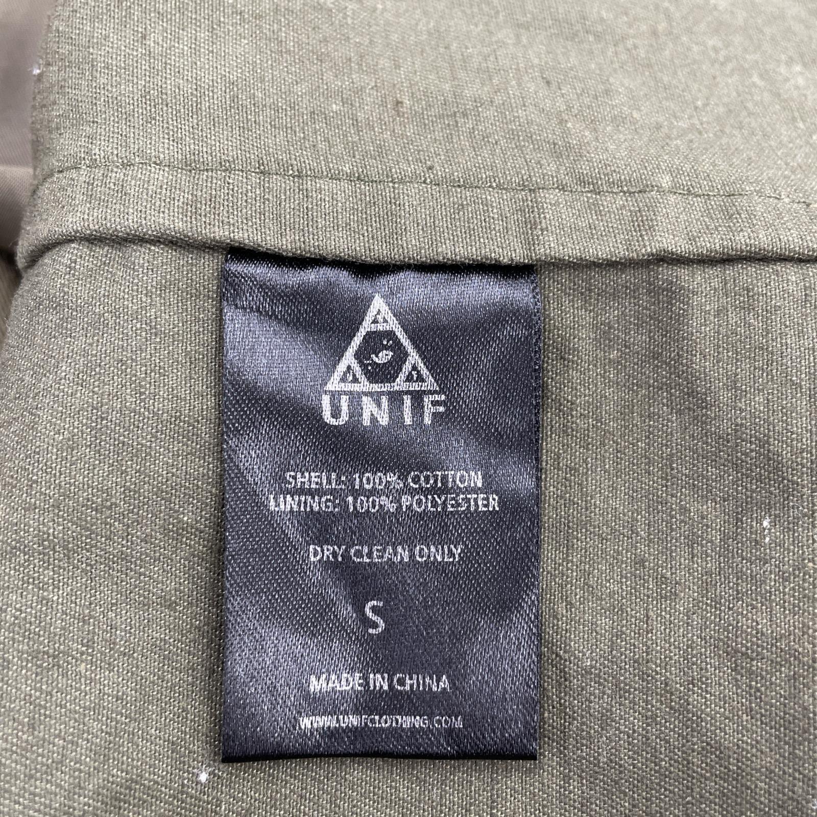 ミリタリージャケット UNIF モッズコート S S グリーン