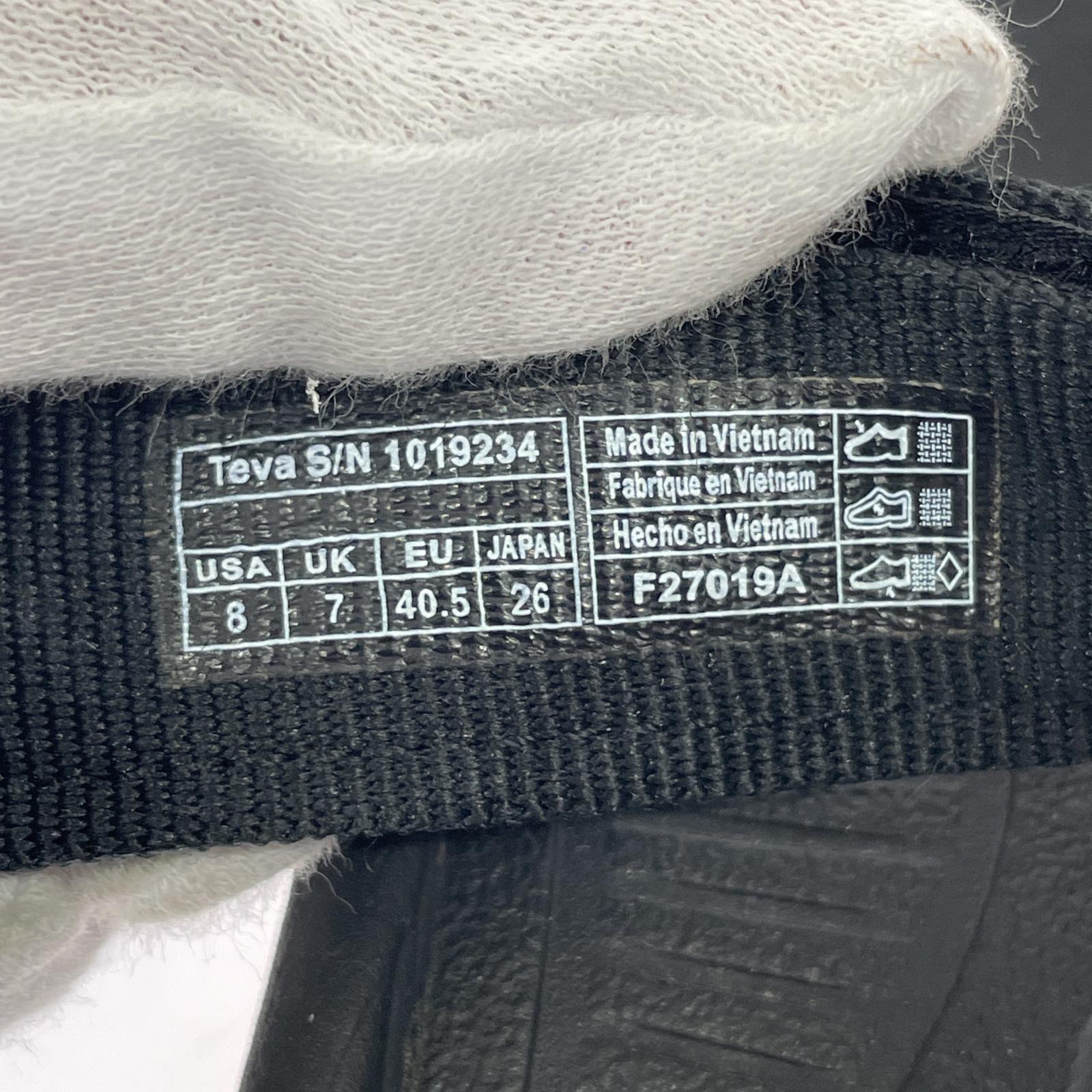 サンダル Teva サンダル 26.0㎝ BLK 26cm (US8 UK7 1/2 EU42) ブラック