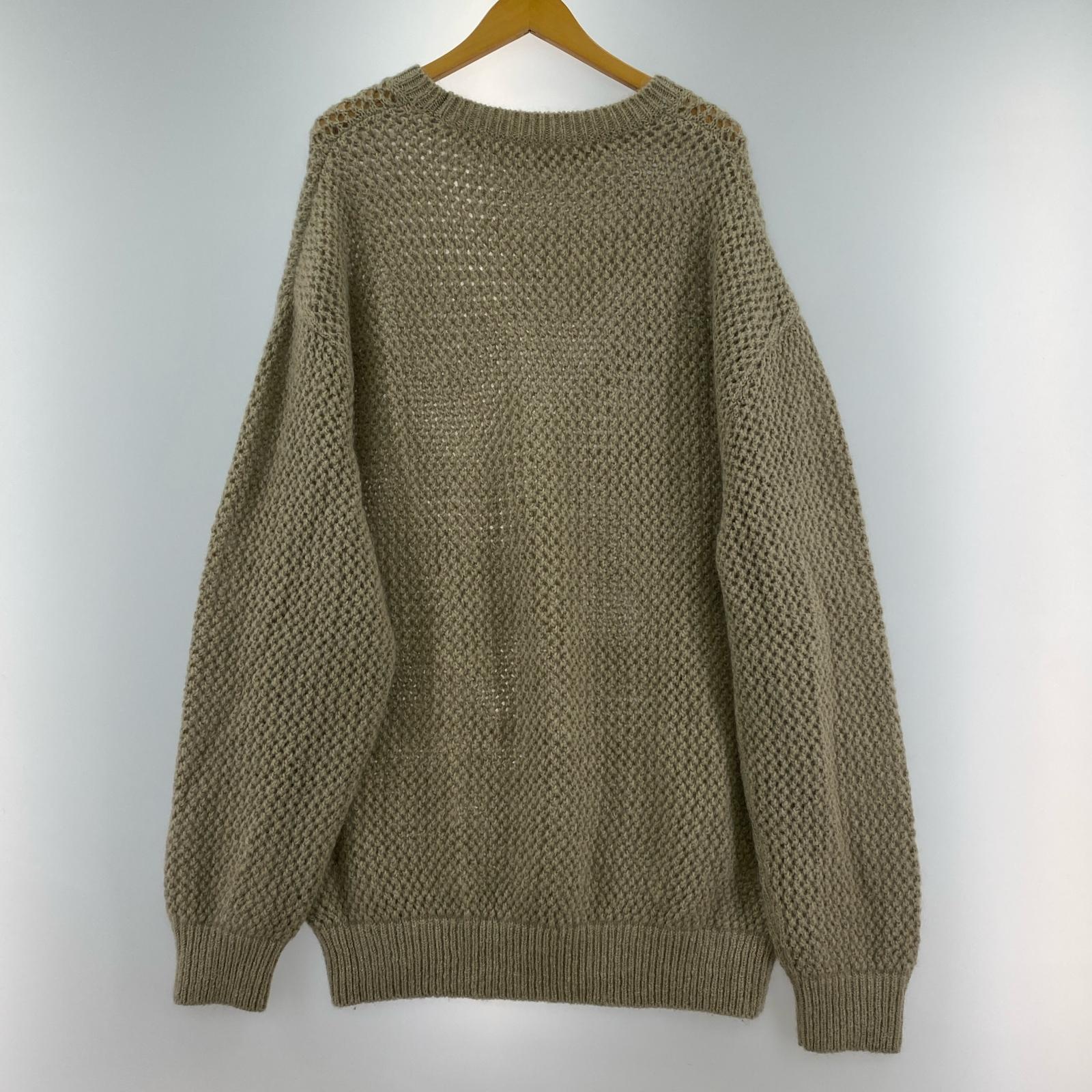 ニット crepuscule 21AW MOHAIR LOWGAGE PO 2 2 ベージュ