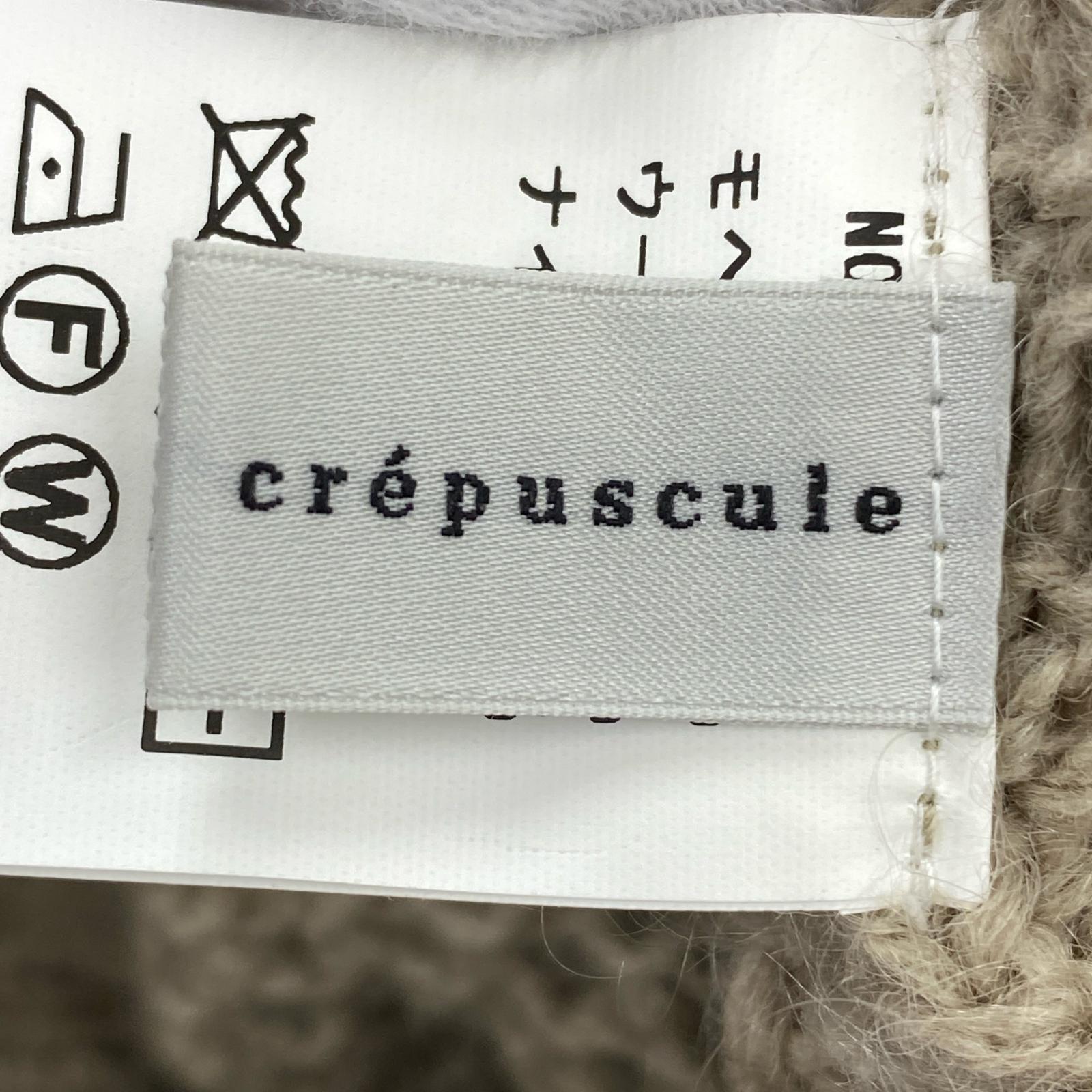 ニット crepuscule 21AW MOHAIR LOWGAGE PO 2 2 ベージュ