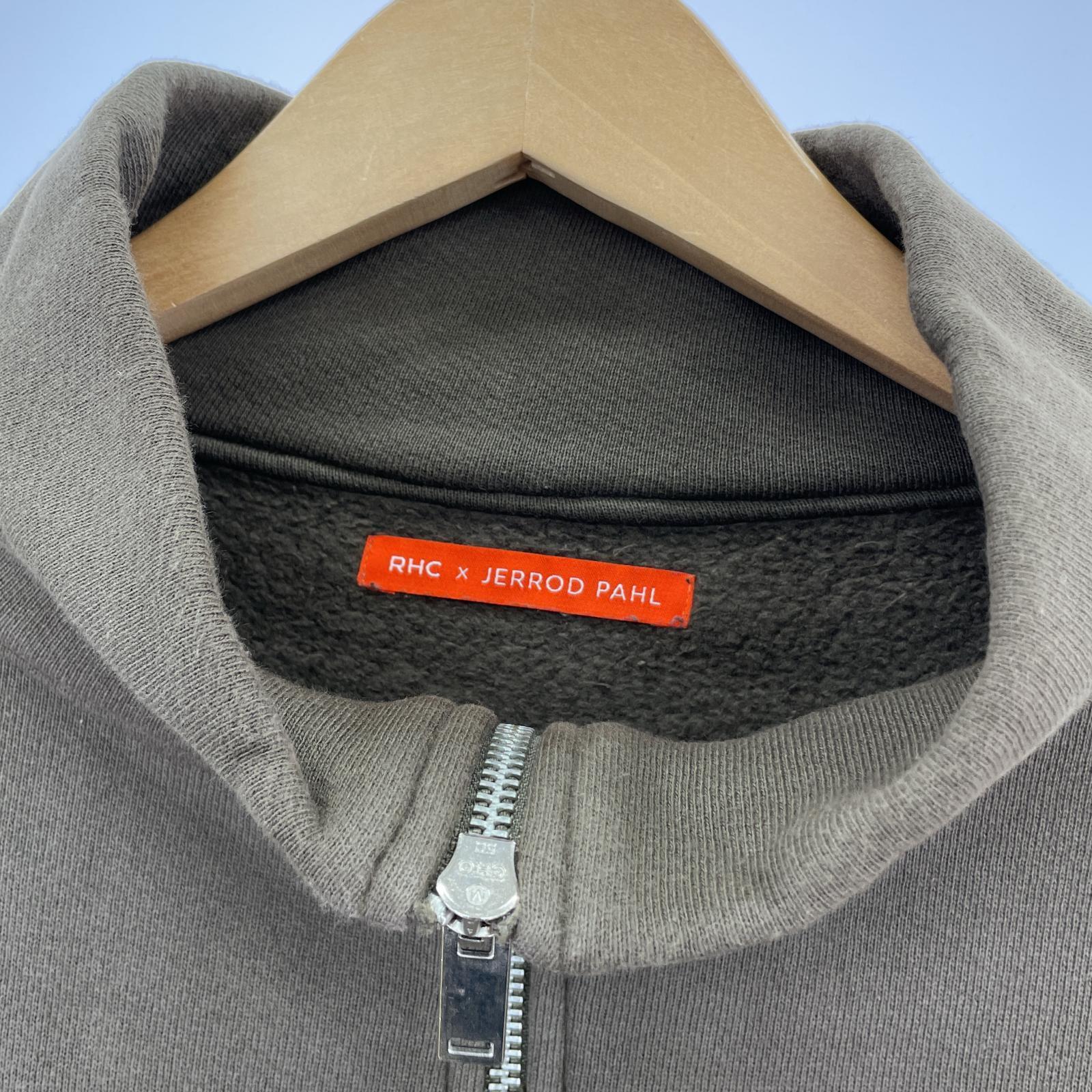 スウェット ×JERROD PAHL Classic Sweat Zip Pullover カーキ