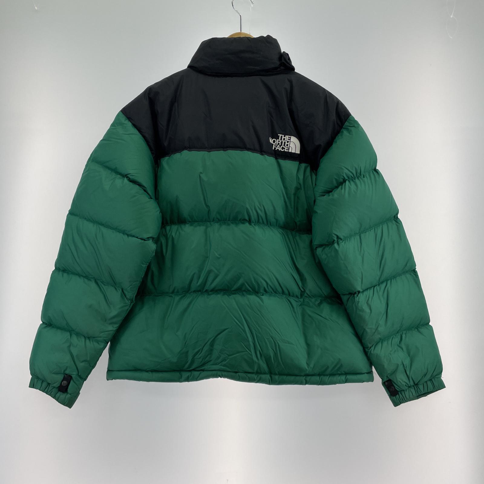 ダウンジャケット THE NORTH FACE 1996 Retro Nuptse Jacket ヌプシダウン XL 緑
