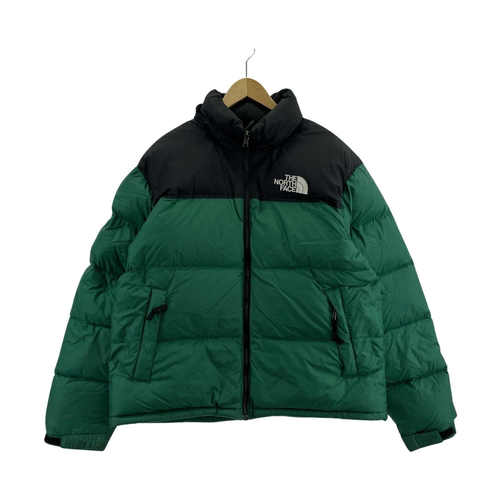 ダウンジャケット THE NORTH FACE 1996 Retro Nuptse Jacket ヌプシダウン XL 緑