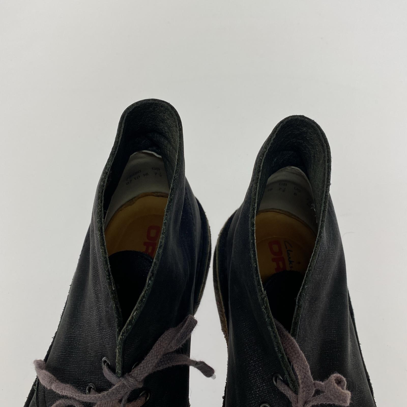 ブーツ Dersrt Boots 使用感有/箱無 ブラック