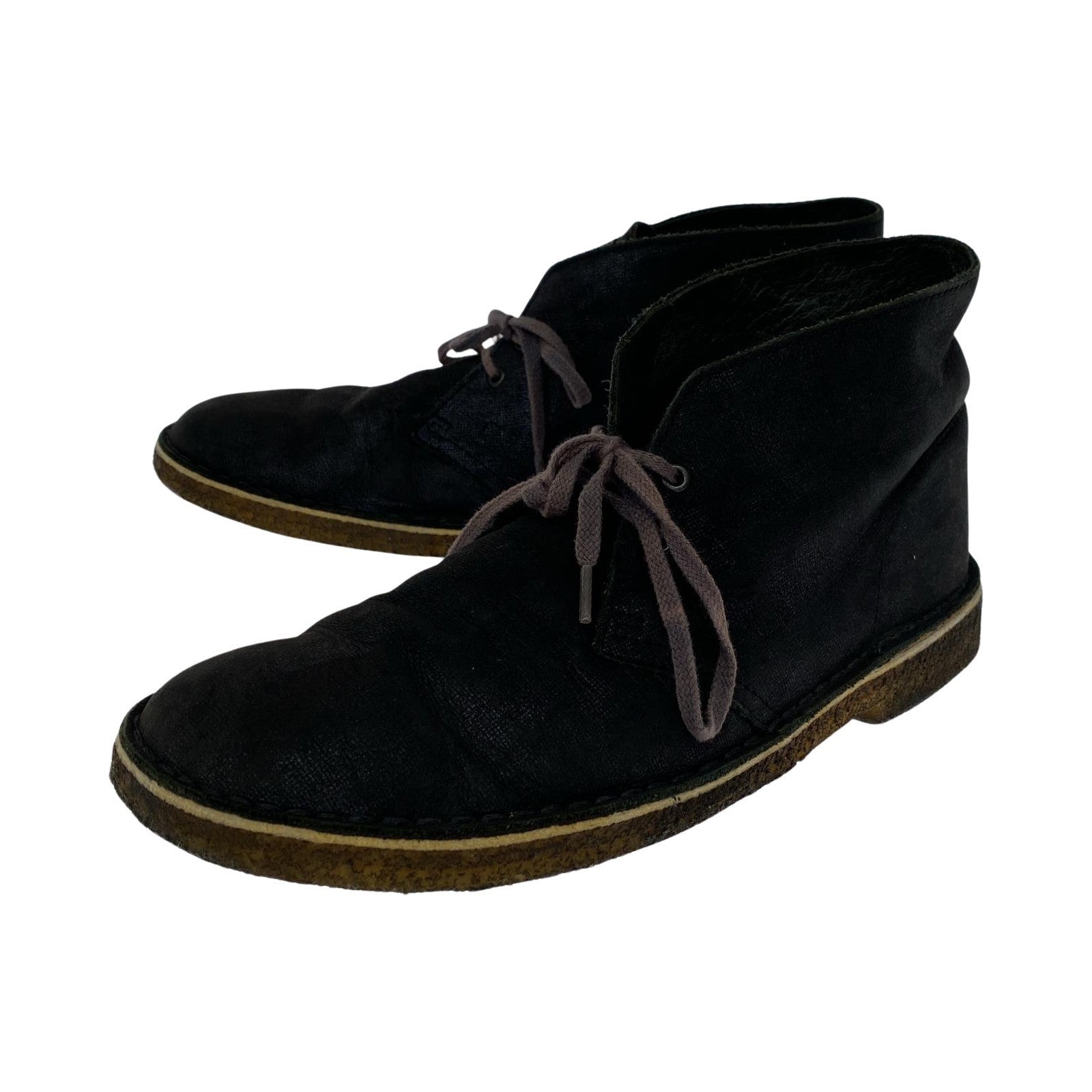 ブーツ Dersrt Boots 使用感有/箱無 ブラック