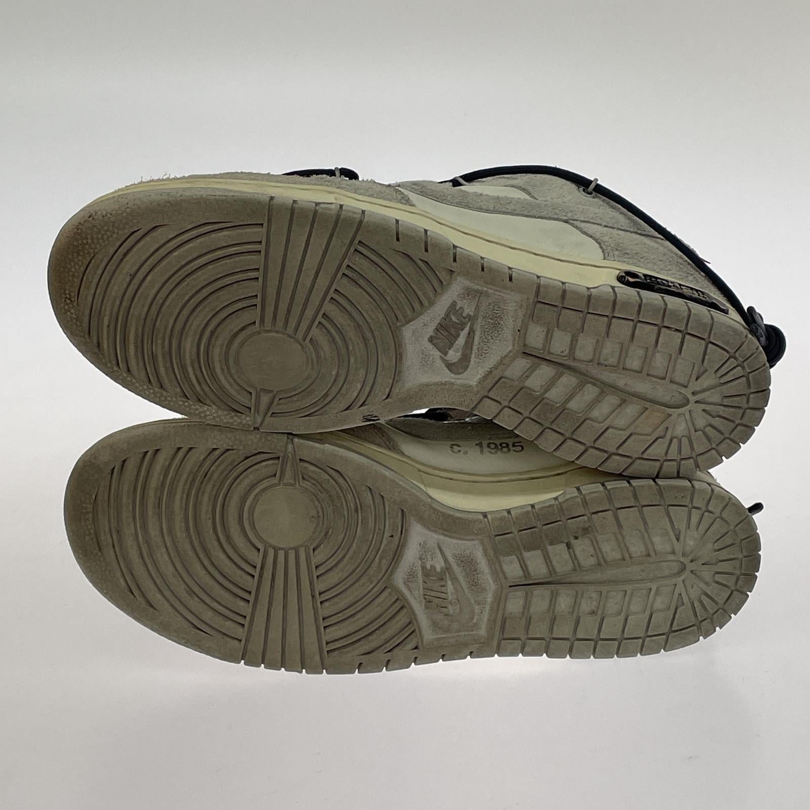 スニーカー xOFF-WHITE DUNK LOW 28cm (US10 UK9 1/2 EU46) グレー