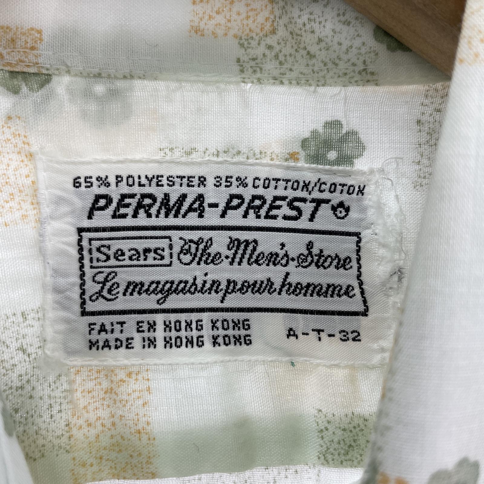半袖シャツ SEARS 70s S/Sシャツ 15-1/2