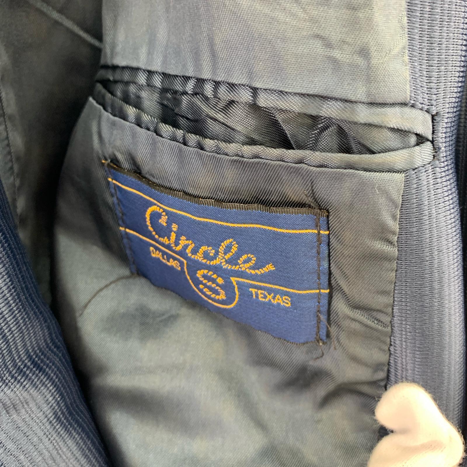 テーラードジャケット Circle OLD 切替テーラードジャケット 46R NVY ネイビー