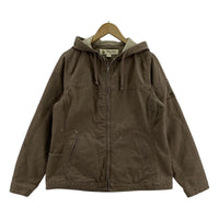 ジャケット DRIDUCK ジップパーカー 茶 M ブラウン