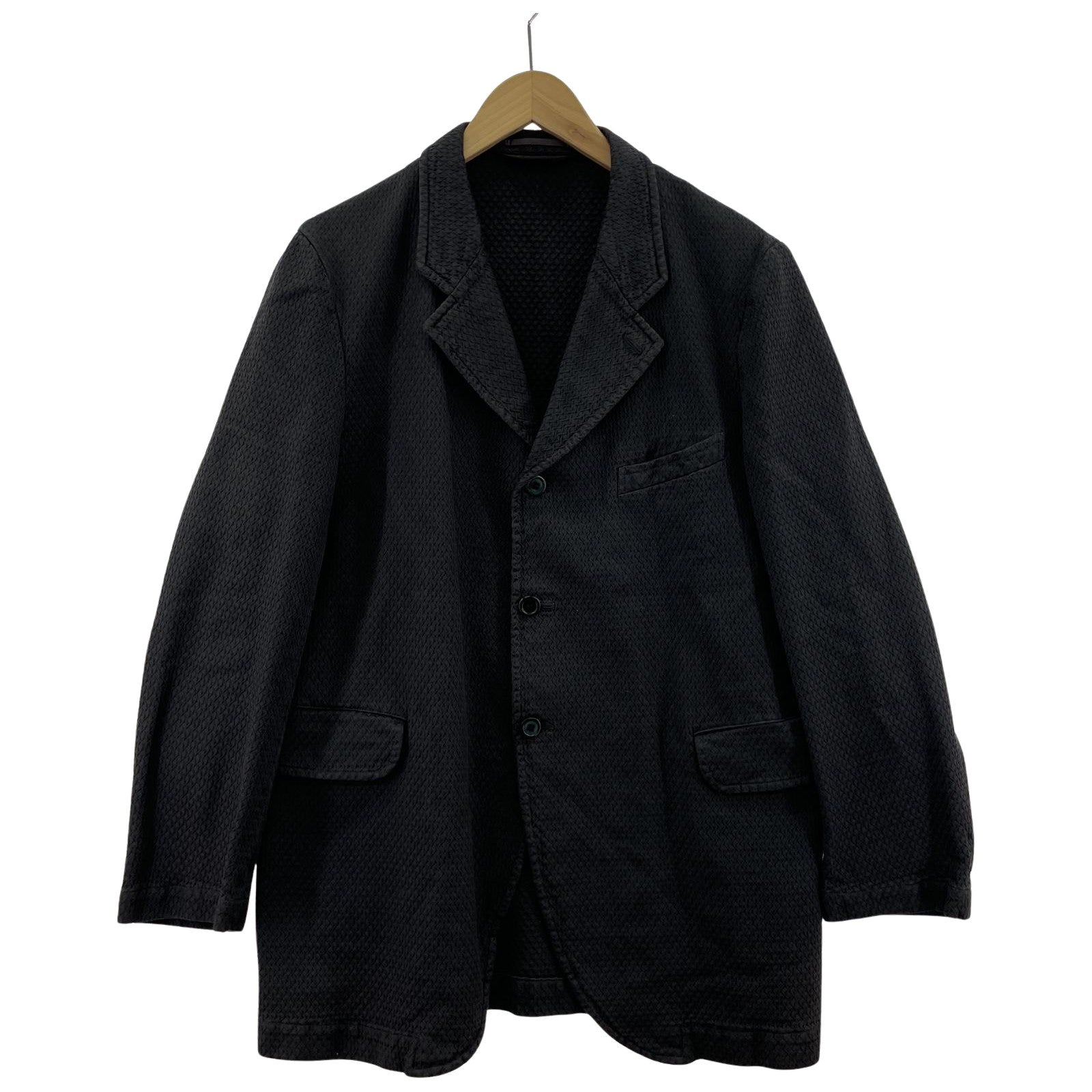 テーラードジャケット COMME des GARCONS HOMME PLUS 99AW Souvenir Kitsch エルメス期 テーラードジャケット L グレー