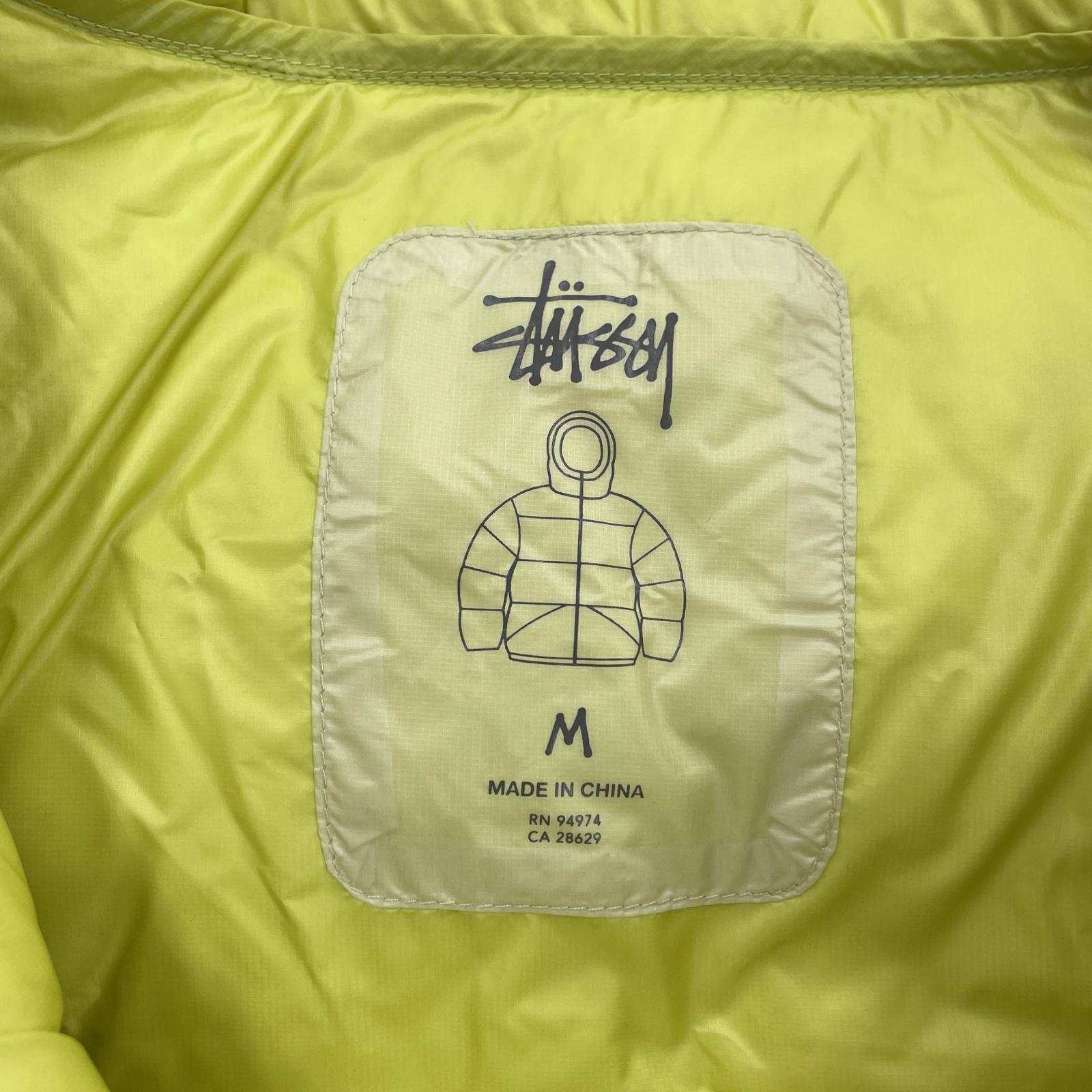 ダウンジャケット STUSSY DOWN PARKA MICRO RIPSTOP ダウンジャケット M