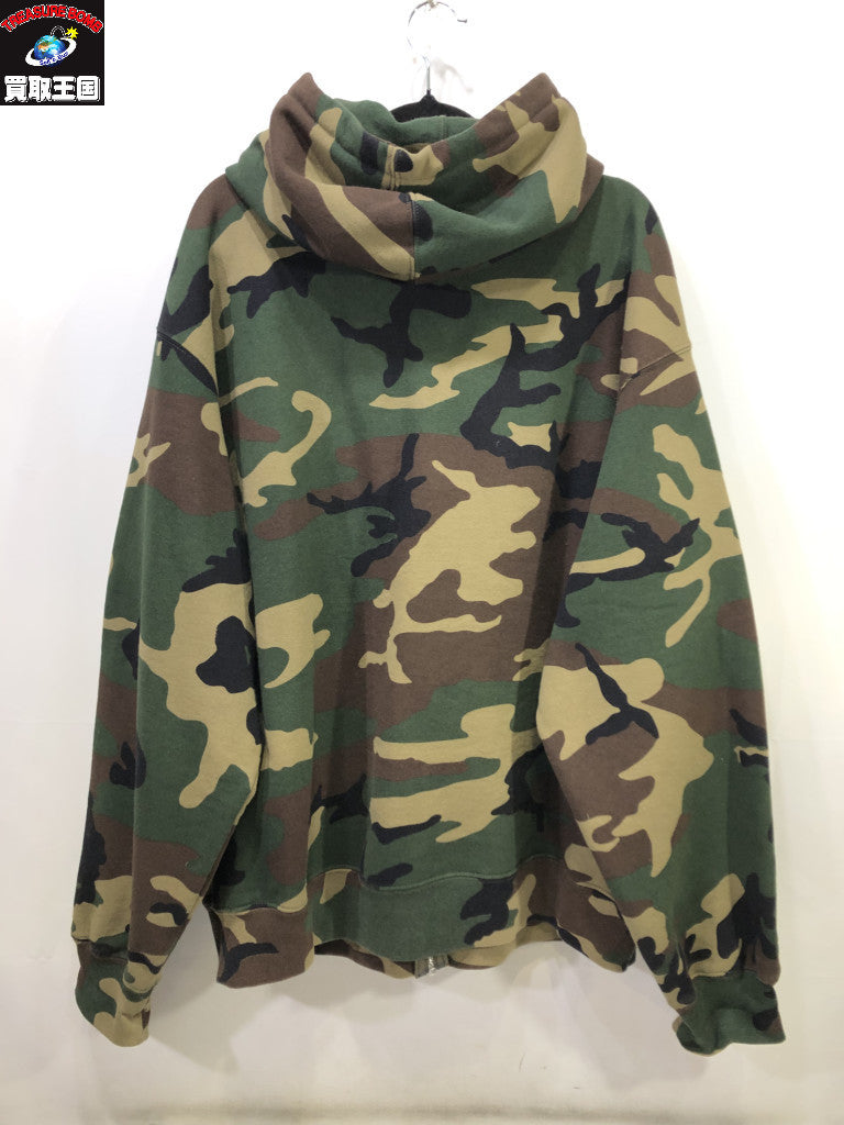 パーカー 24AW Small Box Zip Up Hooded Sweatshirt XL